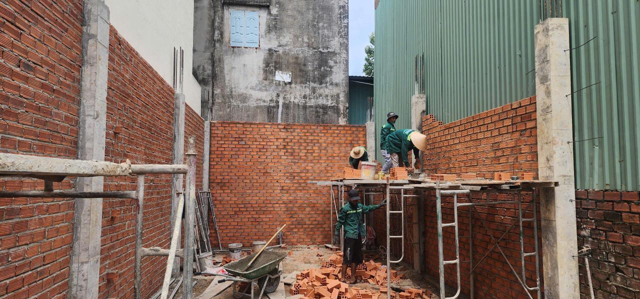 Xây tường nhà ở dân dụng Đà Nẵng