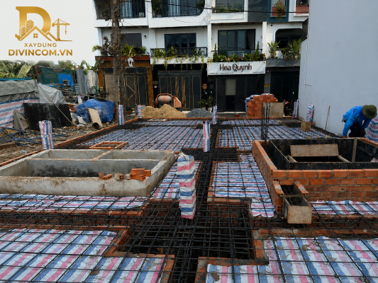 Thi công biệt thự 4 tầng hiện đại tại Ngũ Hành Sơn