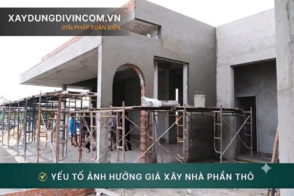 Thi công móng nhà phần thô tại Đà Nẵng