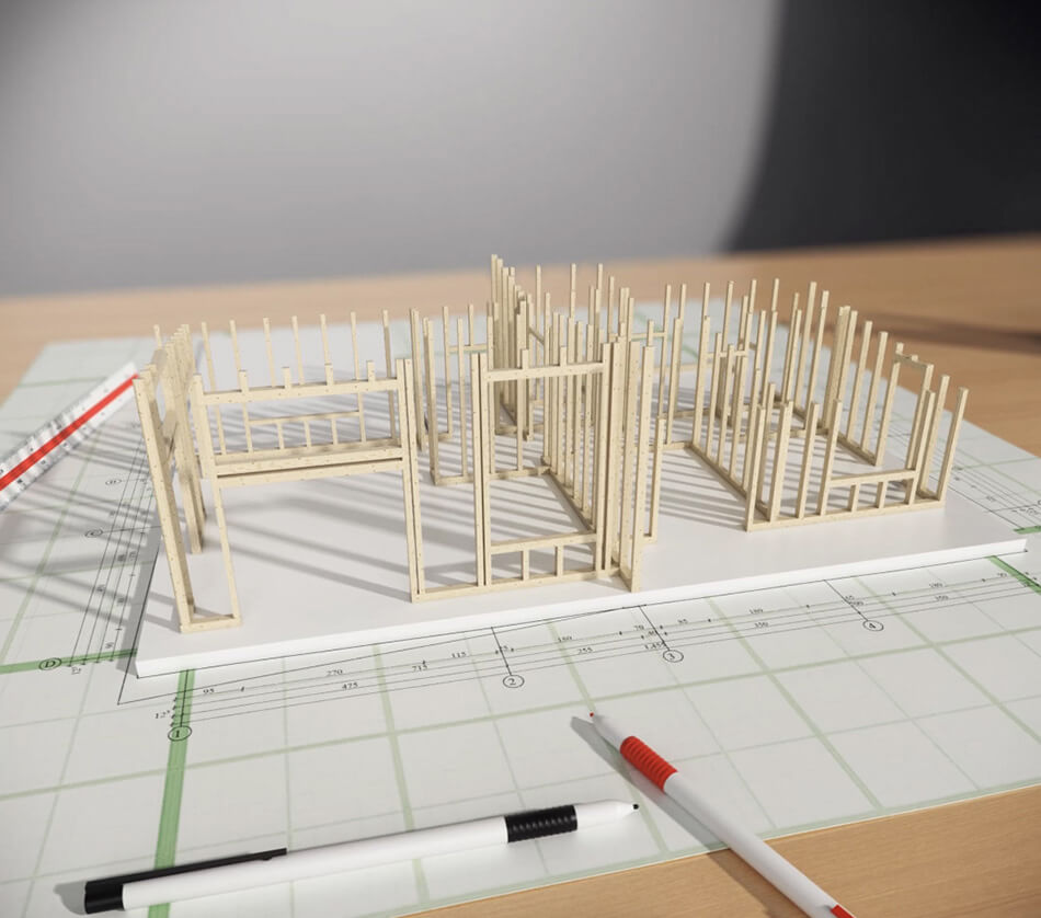Chi phí xây nhà tiền chế 2 tầng 5x20