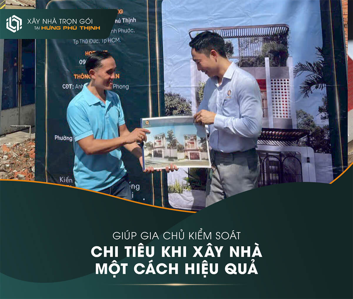 Giúp gia chủ kiểm soát chi tiêu khi xây nhà