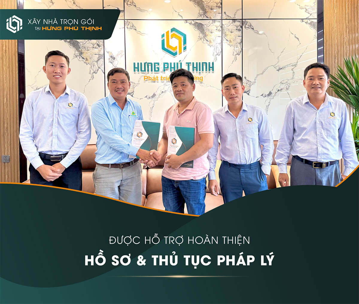 hỗ trợ hoàn thiện các hồ sơ thủ tục pháp lý