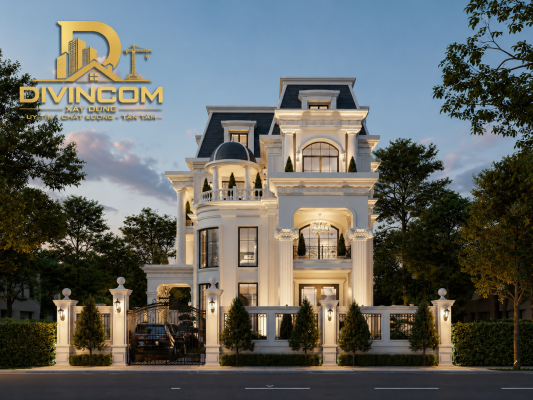 Mẫu biệt thự đẹp trong bảng báo giá thiết kế nhà đẹp của Divincom