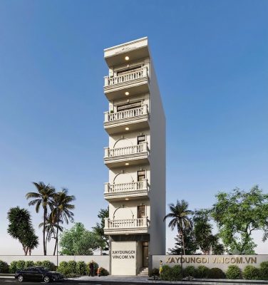 Dự án nhà phố 1 hầm, 1 trệt, 5 lầu của chị Lý tại Hòa Cường Đà Nẵng