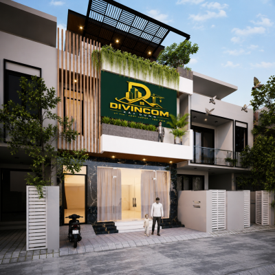 Mẫu nhà phố hiện đại trong dịch vụ báo giá thiết kế nhà đẹp