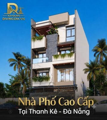 Hoàn thiện nhà phố tại Thanh Kê Đà Nẵng