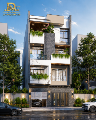 Thi công nhà phố tại Thanh Khê của chị Thanh