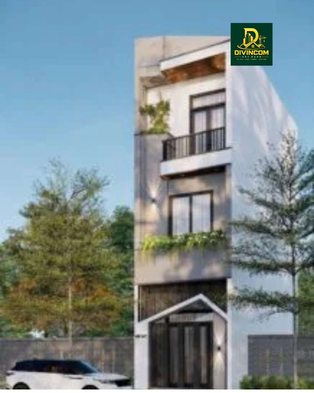 Thiết kế nhà phố Đà Nẵng hiện đại