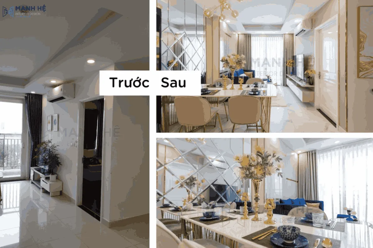 Cải tạo phòng khách