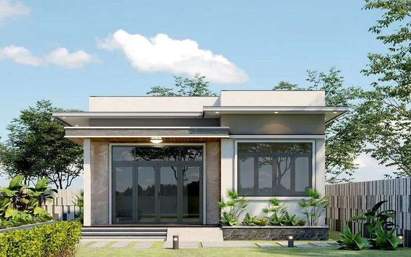 Mẫu nhà cấp 4 có gác lửng tại Đà Nẵng